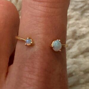 Delicate Opal Ring